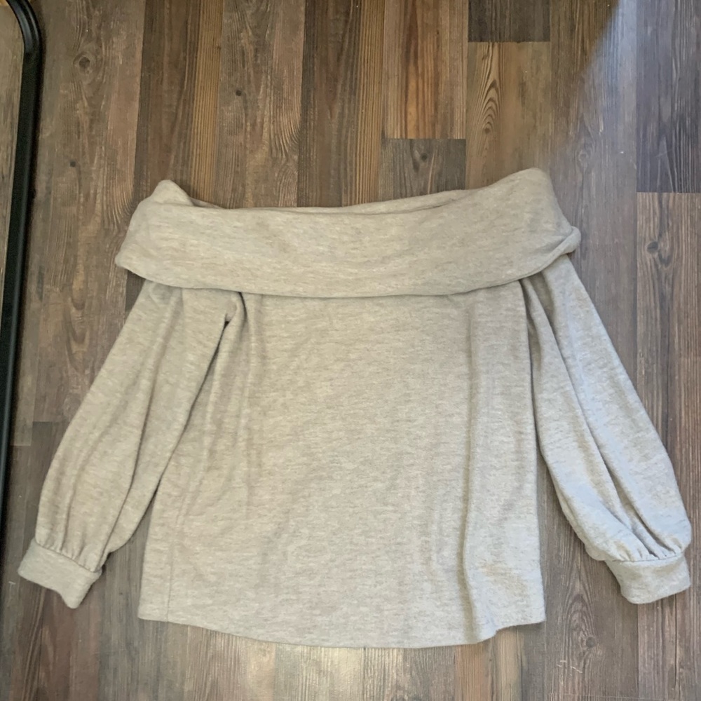 ana Off the Shoulder Sweater